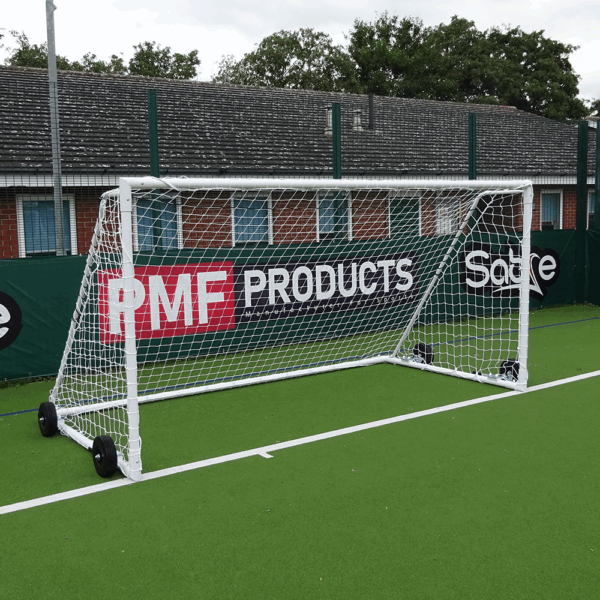 Mini Soccer Champion Portable Goal (12ft x 6ft) - PAIR