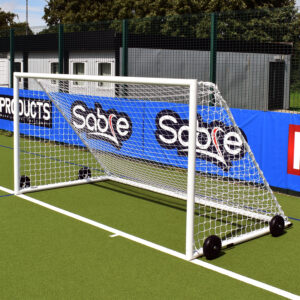 Mini Soccer Academy Self-Weighted Goal - (12ft x 6ft) - PAIR