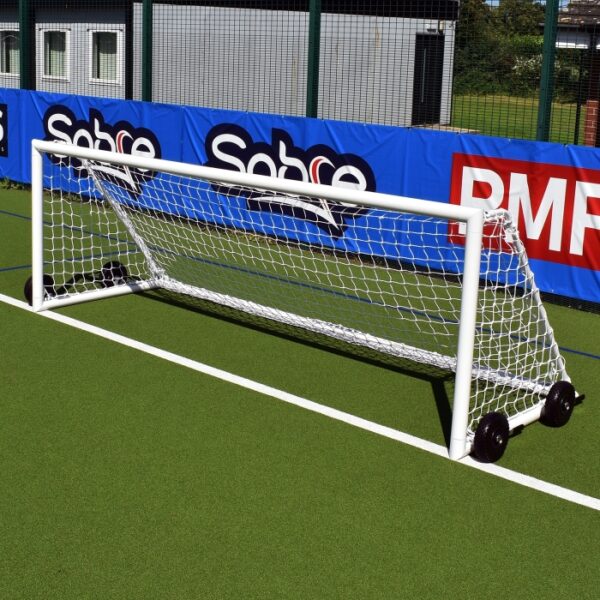 5-A-Side Academy Self-Weighted Portable Goal (12ft X 4ft) - PAIR - Image 3