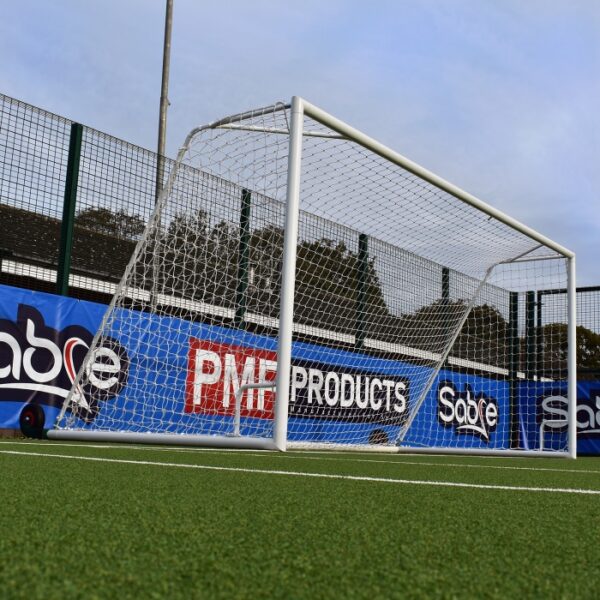 Senior Academy Self Weighted Rollaway Goal (24ft x 8ft) – PAIR - Image 2