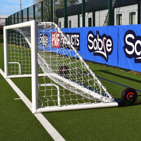 5-A-Side Academy Self Weighted Rollaway Goal (12ft x 4ft) – PAIR - Image 3