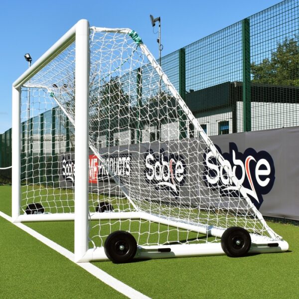 Mini Soccer Europa Portable Goal (12ft x 6ft) - PAIR - Image 2