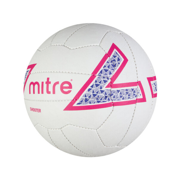Shooter Netball - White/Pink - Image 2