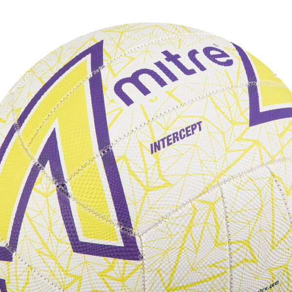Intercept Netball - Purple/Yellow - Image 4