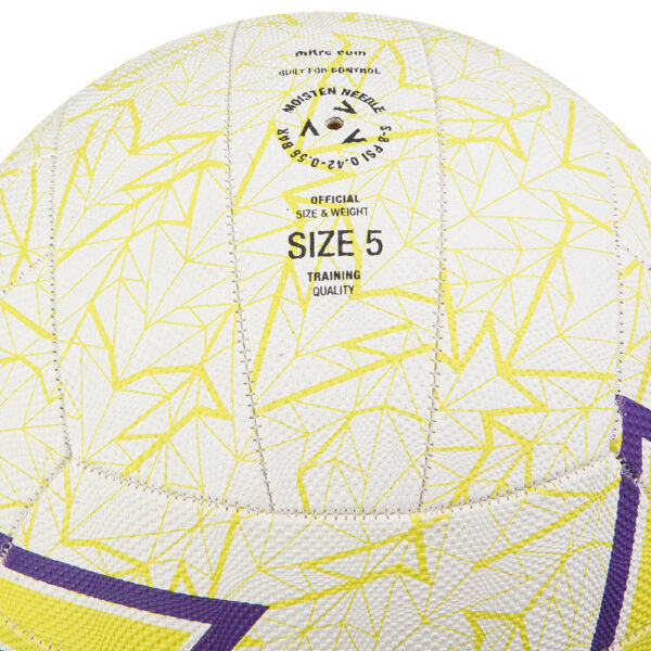 Intercept Netball - Purple/Yellow - Image 5
