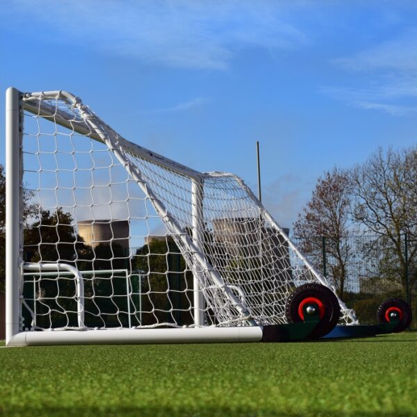 5-A-Side Academy Self Weighted Rollaway Goal (12ft x 4ft) – PAIR - Image 2