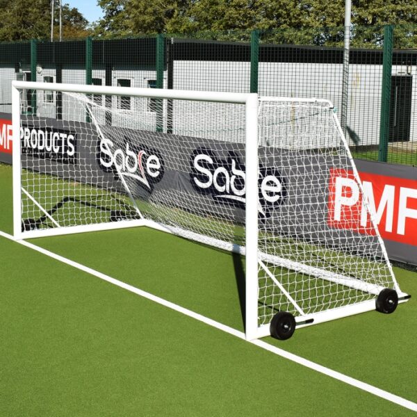 9v9 Europa Self-Weighted Portable Goal (16ft x 7ft) - PAIR - Image 6