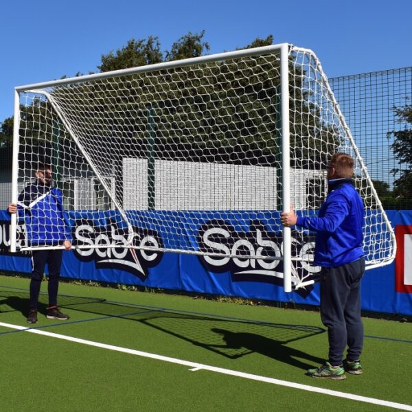 Mini Soccer Academy Folding Goal (16ft x 6ft) - PAIR - Image 7