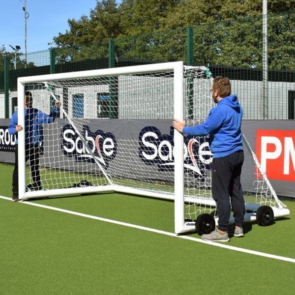 Mini Soccer Europa Portable Goal (12ft x 6ft) - PAIR - Image 7