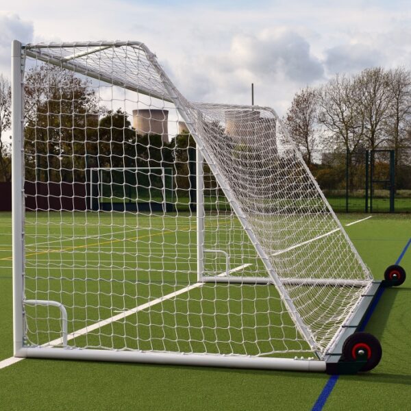 Junior Academy Self Weighted Rollaway Goal (21ft x 7ft) – PAIR - Image 4