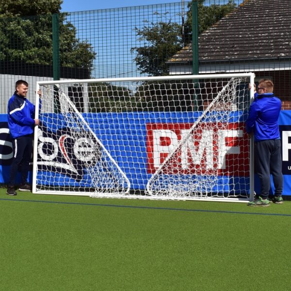 Mini Soccer Academy Folding Goal (16ft x 6ft) - PAIR - Image 8