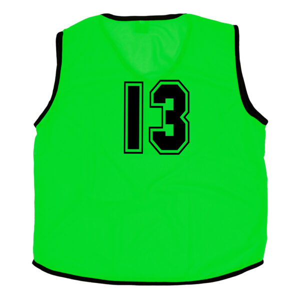 Mesh Training Bibs Numbered 1-15 - Image 30