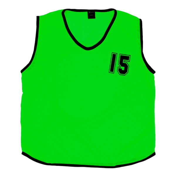 Mesh Training Bibs Numbered 1-15 - Image 31