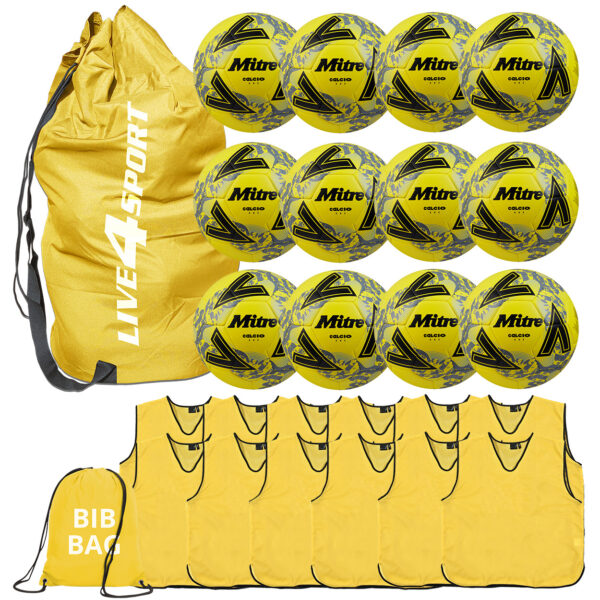 Calcio One Football Team Deal - Yellow