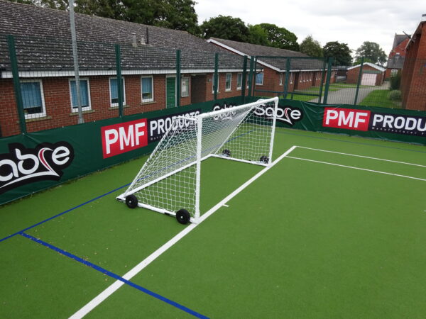 Mini Soccer Champion Portable Goal (12ft x 6ft) - PAIR - Image 2