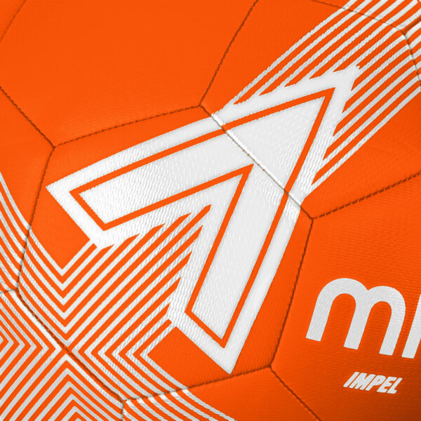 Impel Training Football - Orange/White - Image 4