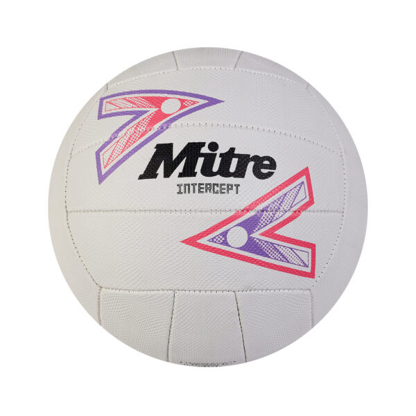 Intercept 10 Netball Deal - White/Purple - Image 2