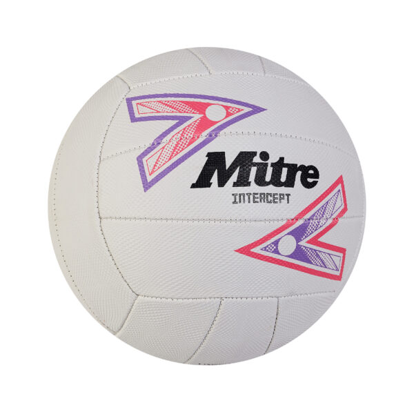 Intercept 10 Netball Deal - White/Purple - Image 4