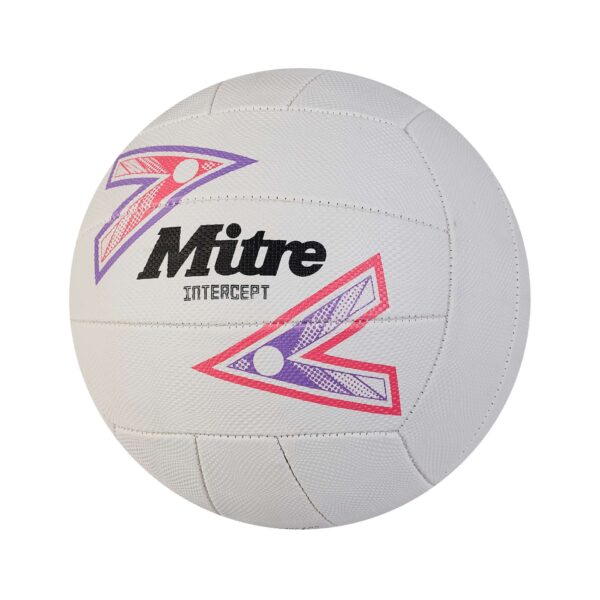 Intercept 10 Netball Deal - White/Purple - Image 3