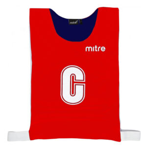 Netball Pro Reversible Bib - Navy/Red