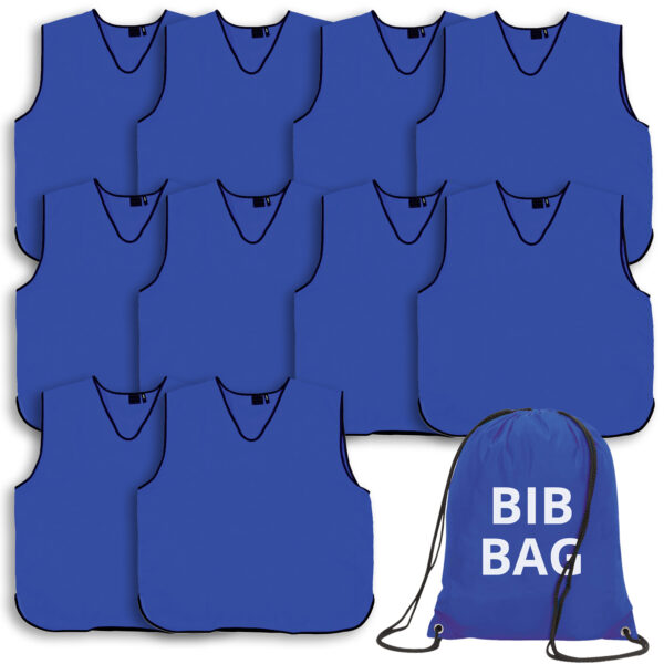 Blue Bib - 10 Pack Plus Free Bag