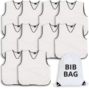 White Bib - 10 Pack Plus Free Bag