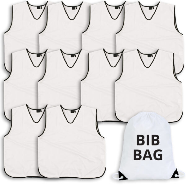 White Bib - 10 Pack Plus Free Bag