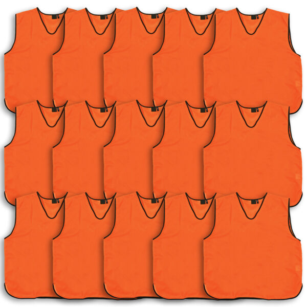 Orange Bib - 15 Pack