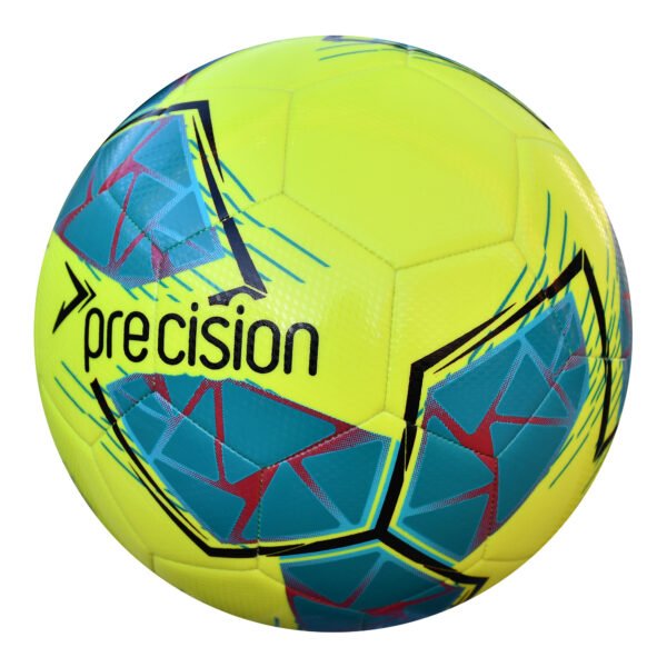 Fusion FIFA Basic Training Football 12 Ball Deal - Yellow/Teal - Image 3