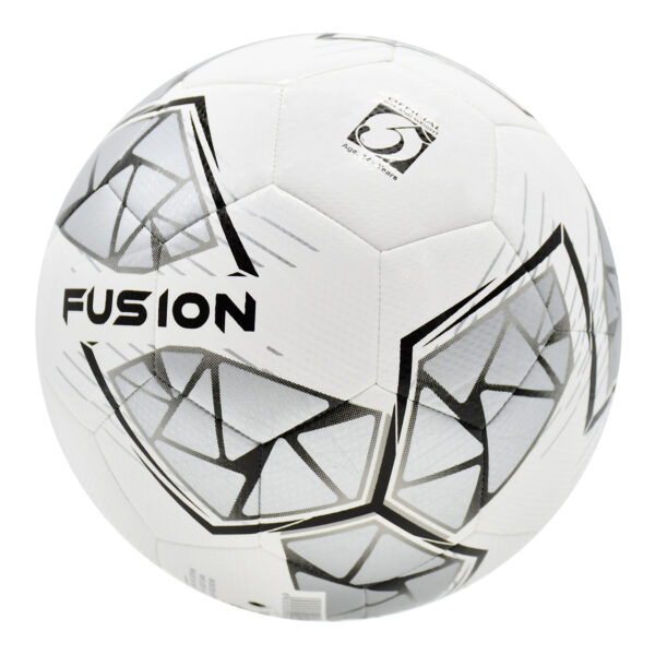 Fusion FIFA Football 12 Ball Deal - White/Silver - Image 4