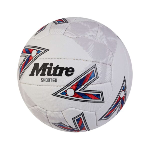 Shooter 10 Netball Deal - White/Red - Image 3