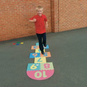 Foam Hopscotch