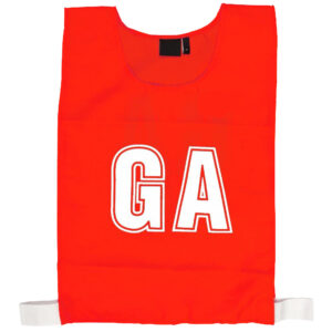 Mesh Netball Bib - Red