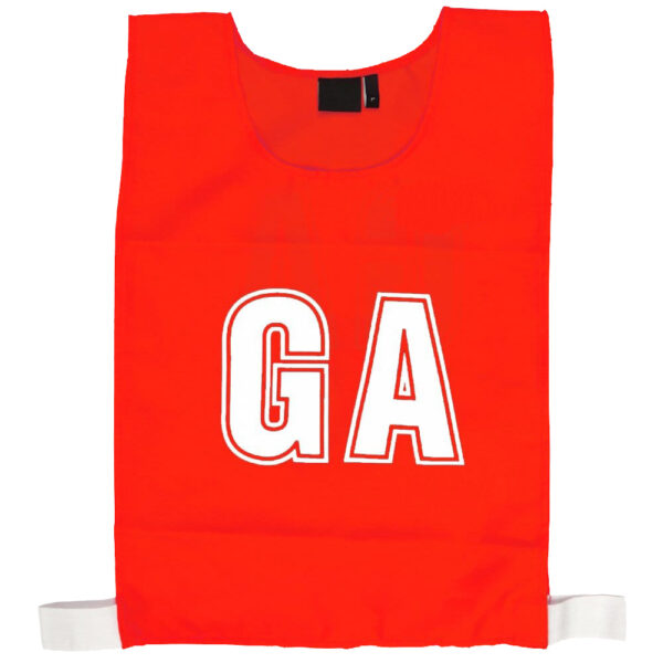 Mesh Netball Bib - Red