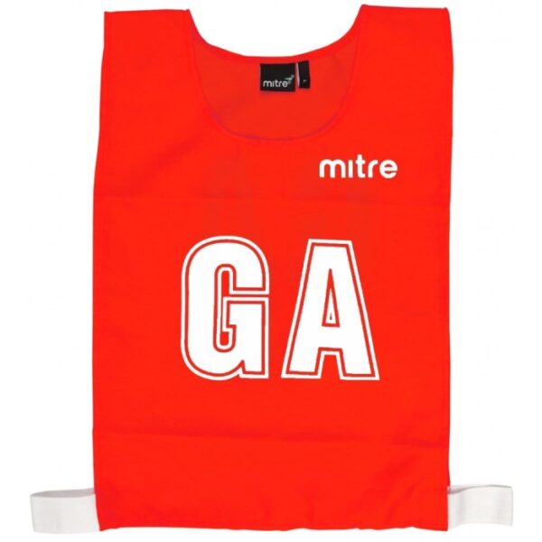 Netball Pro Training Bib - Red