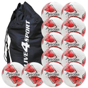 Fusion FIFA Football 12 Ball Deal - White/Red