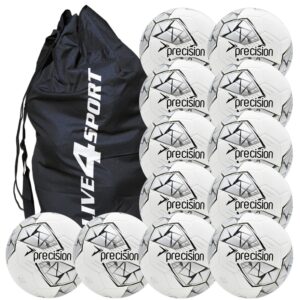 Fusion FIFA Football 12 Ball Deal - White/Silver